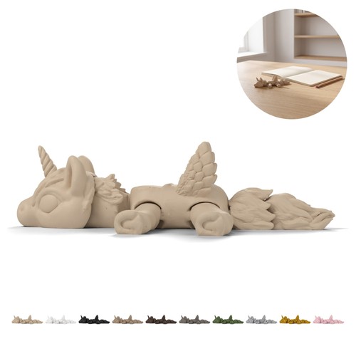 Flexi einhorn mit flügeln - flexi,