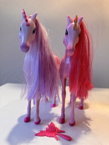 Einhorn spielfiguren pink lila - einhorn,