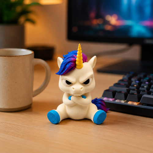 Grumpy unicorn einhorn - grumpy, –