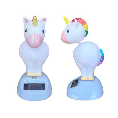 Solar wackelfigur einhorn - solar-wackelfigur,