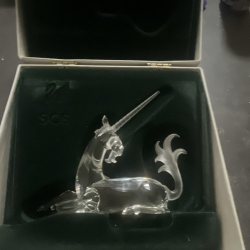 Swarovski einhorn figur 90er - swarovski,