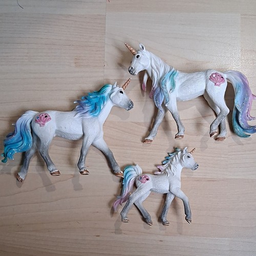 Schleich einhorn figuren 3er - schleich, einhorn-figuren