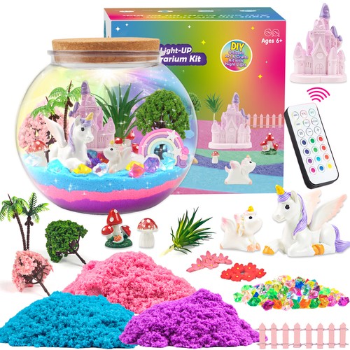 Leuchtendes einhorn terrarium - leuchtendes,