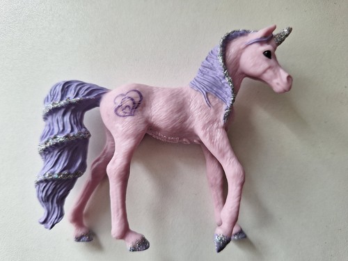 Schleich einhorn rosa lila - einhorn, mit