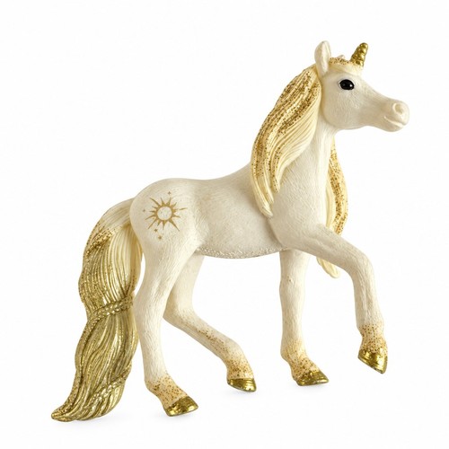 Schleich spielfigur weiß gold - weiß,