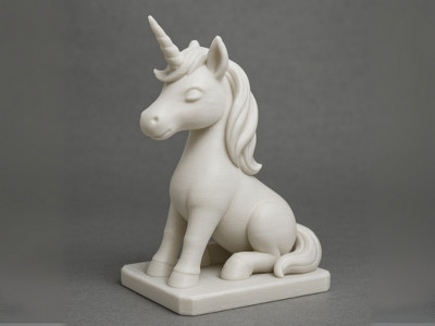 Einhorn figur deko sandstein - einhorn,