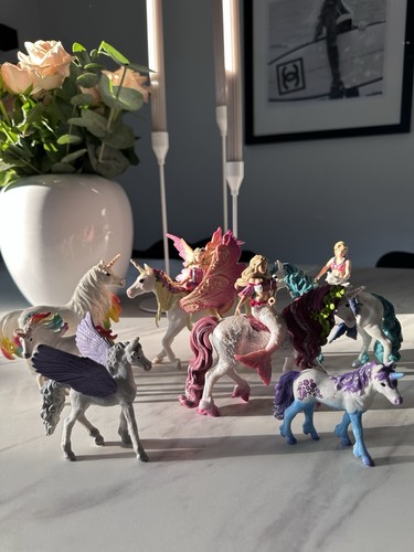 Fantasy einhorn figuren - einhorn-figuren, set