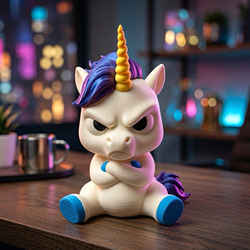 Einhorn figur sitzend - einhorn,