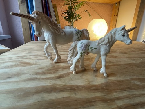 Einhorn figuren fantasy - 2x, einhorn-figuren